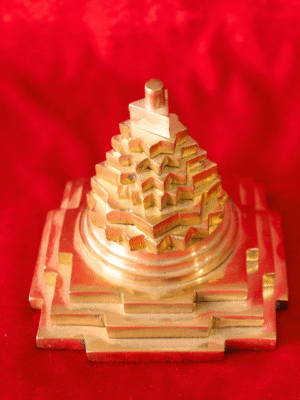 Brass Meru Shri Yantra (Big)
