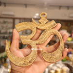 Brass Om Wall Hanging | 7×6 | Decorative vastu accessories